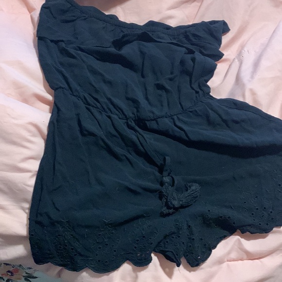 Black sleeveless romper.Size Small. Mossimo - Picture 5 of 6